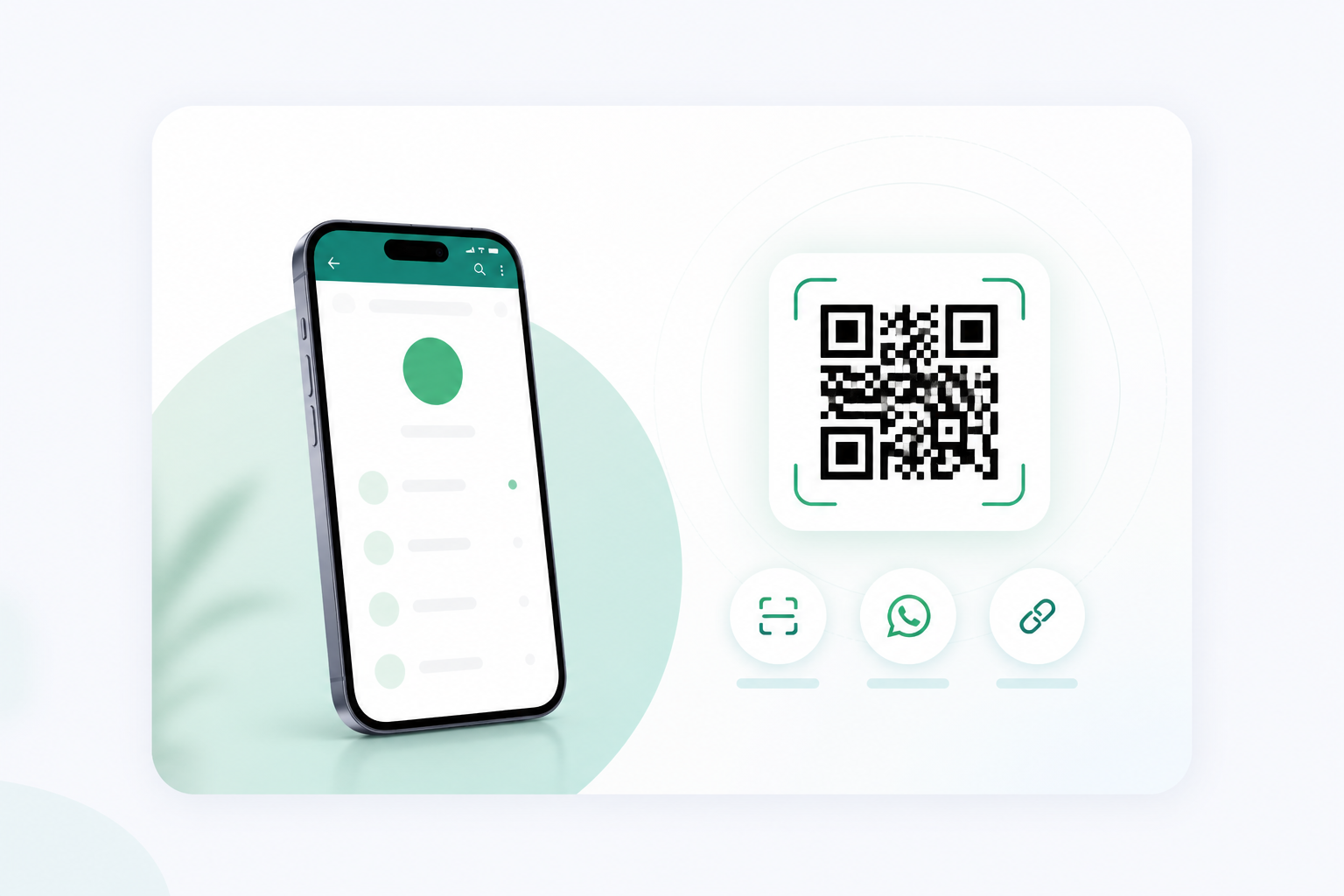 خطوات ربط واتساب عبر QR